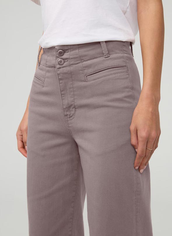 FLEXTWILL HIGH RISE TROUSER Naiset - Vapaa-ajan housut
