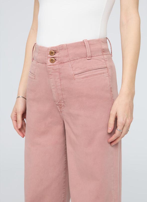 LUXTWILL HIGH RISE TROUSER Naiset - Vapaa-ajan housut